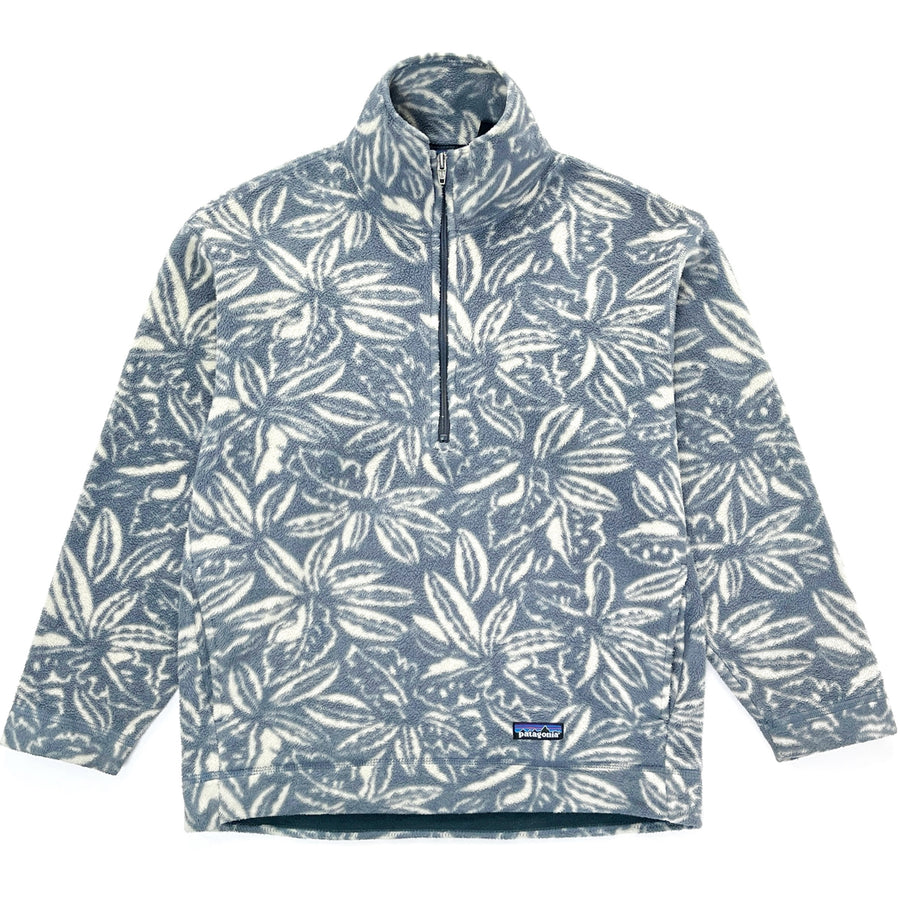 1995 Patagonia Made In The U.S.A. Printed Synchilla Sweater, Tropical (XS)