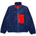 2006 Patagonia Classic Retro-X Jacket, Classic Navy & Red (M)