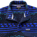 2016 Patagonia Printed Synchilla Snap-T, Saltillo: Navy Blue (M)