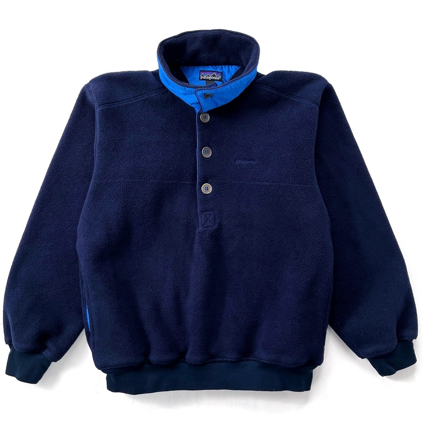 1991 Patagonia Made In The U.S.A. Collared Synchilla Sweater (S)