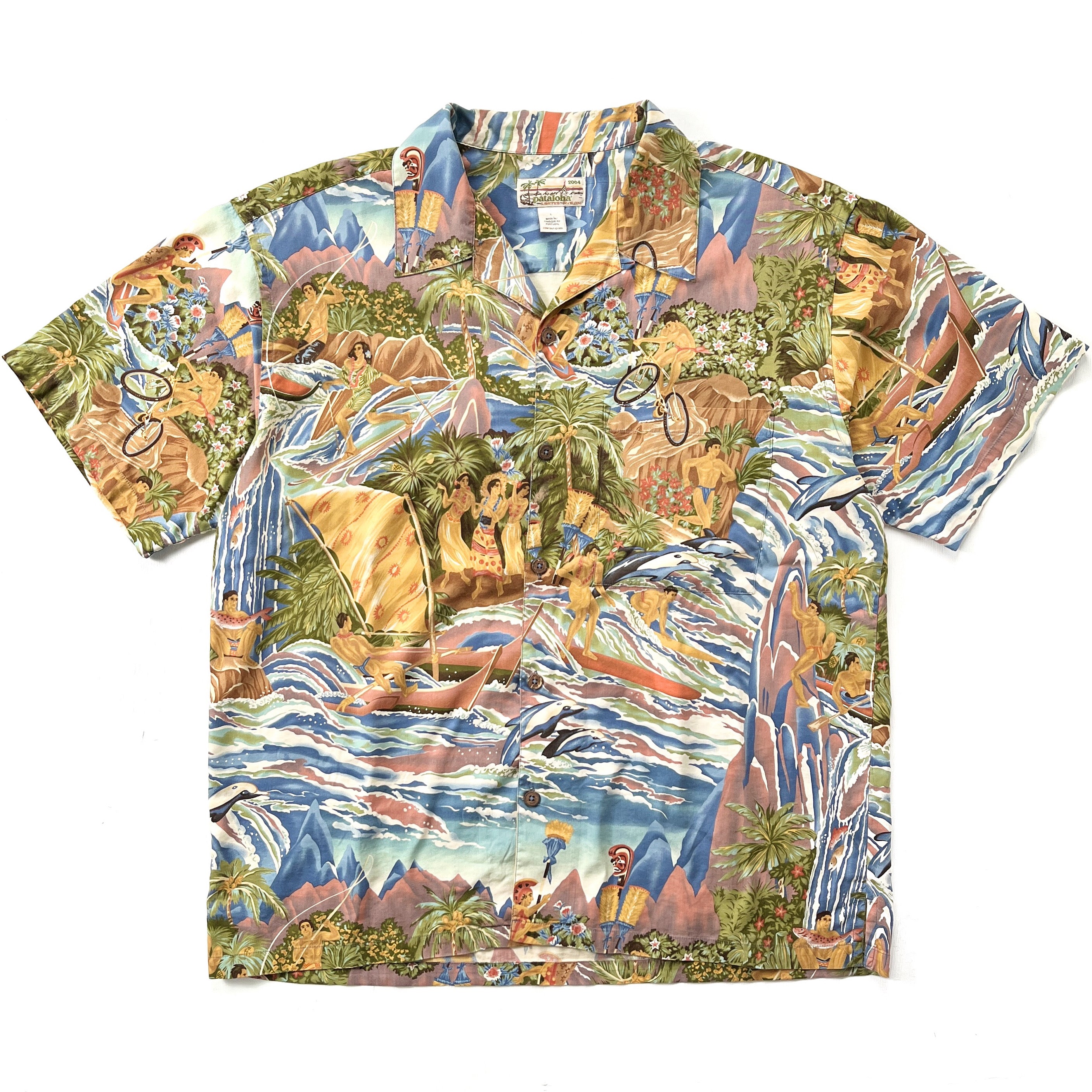 2004 Patagonia Limited Edition Pataloha Shirt, Paradise (L/XL)