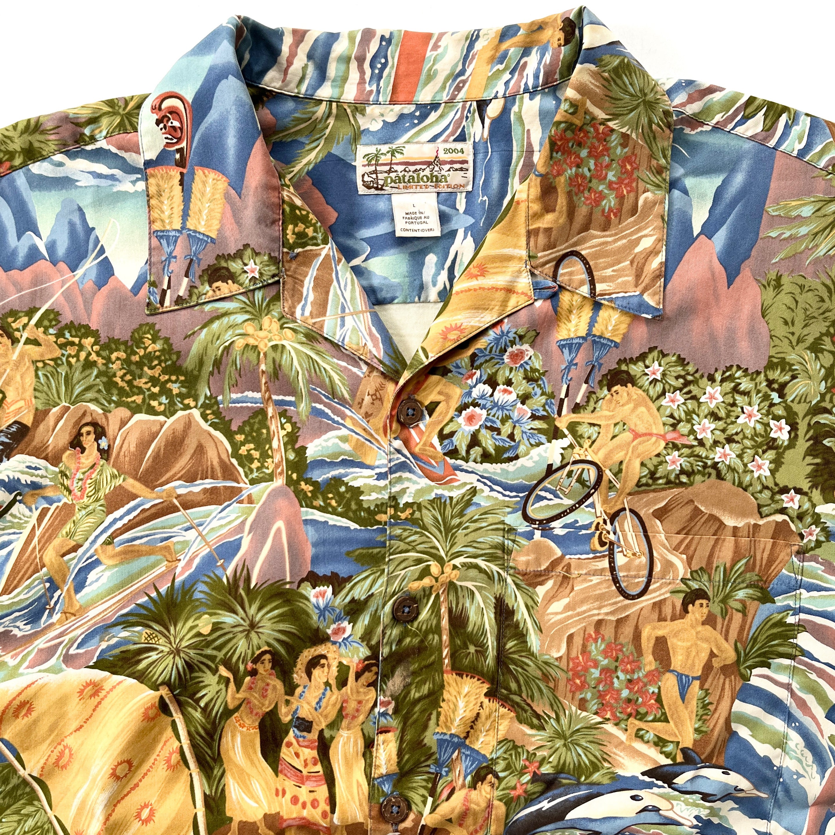 2004 Patagonia Limited Edition Pataloha Shirt, Paradise (L/XL)