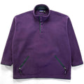1994 Patagonia Synchilla Big-T Pullover, Eggplant & Hunter (XXL)
