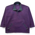 1994 Patagonia Synchilla Big-T Pullover, Eggplant & Hunter (XXL)