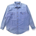 1992 Patagonia Garment Dyed Canvas Shirt, Prussian Blue (XL)