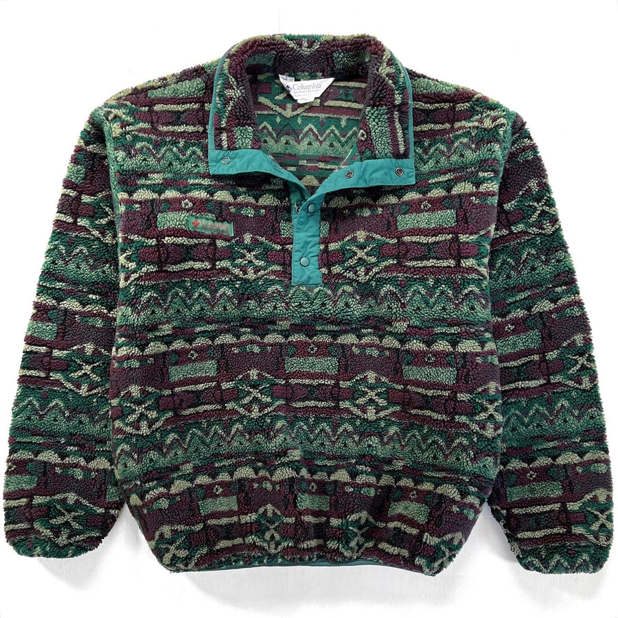 1990s Columbia Sportswear Made In The U.S.A. Deep Pile Pullover (L)