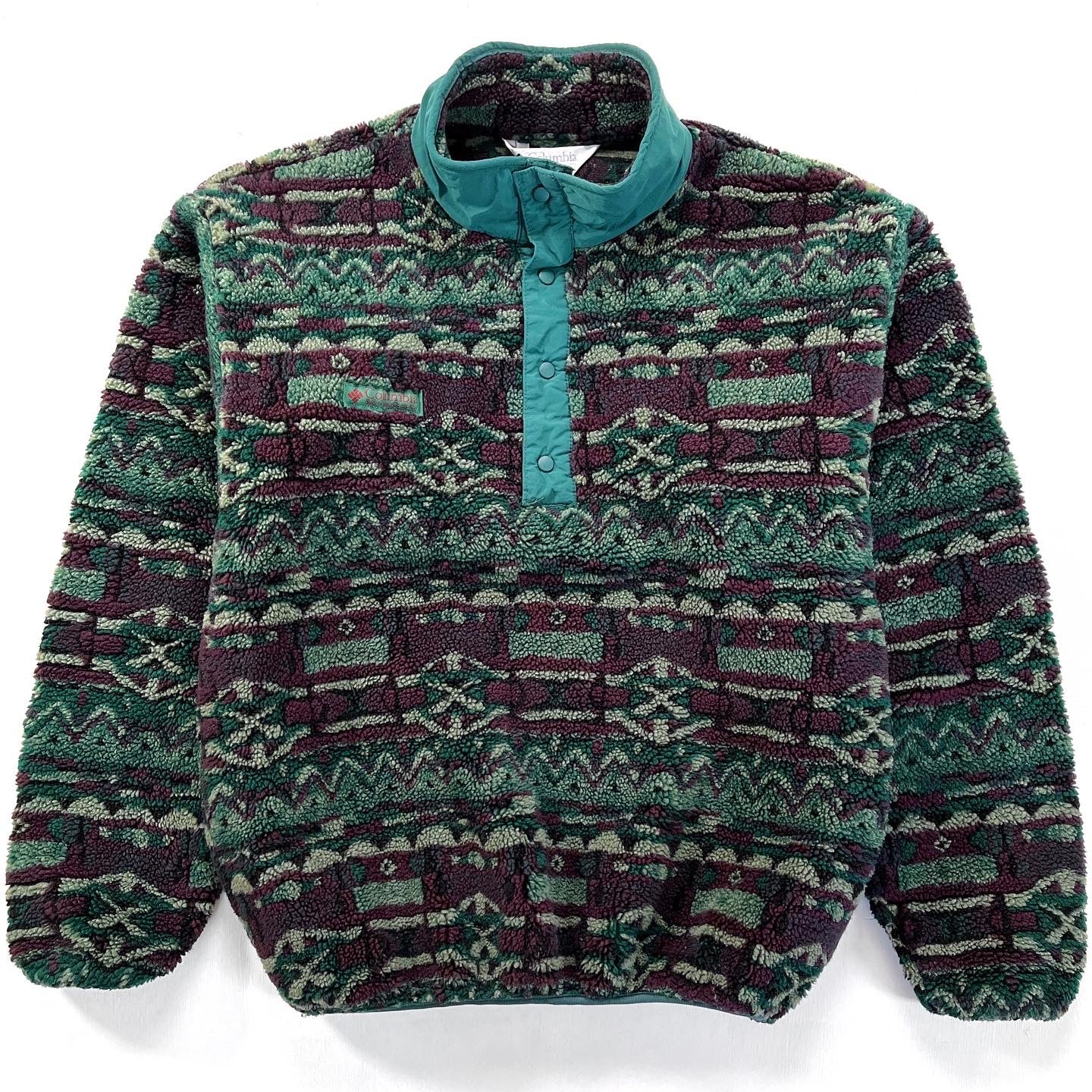 1990s Columbia Sportswear Made In The U.S.A. Deep Pile Pullover (L)