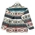 1994 Patagonia Printed Synchilla Sweater, Sacajawea: Ivory (M)