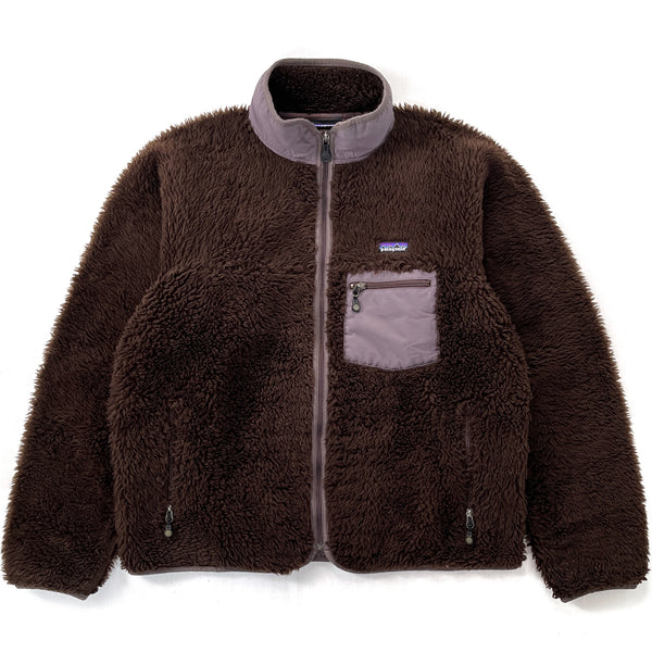 2005 Patagonia “Deep Pile” Classic Retro Cardigan, Velvet Brown (L)