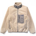 2004 Patagonia Made In The U.S.A. Retro-X Fleece Jacket, Natural (M)
