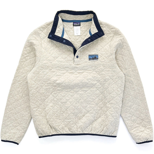 2014 Patagonia 40th Anniversary Legacy Diamond Quilt Snap-T, Khaki (S)