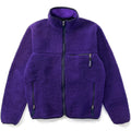 1990 Patagonia Made In The U.S.A. Retro Pile Cardigan, Eggplant (L)
