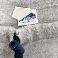 1982 Patagonia Heavyweight Bunting Fleece Pants, Light Grey (S/34)