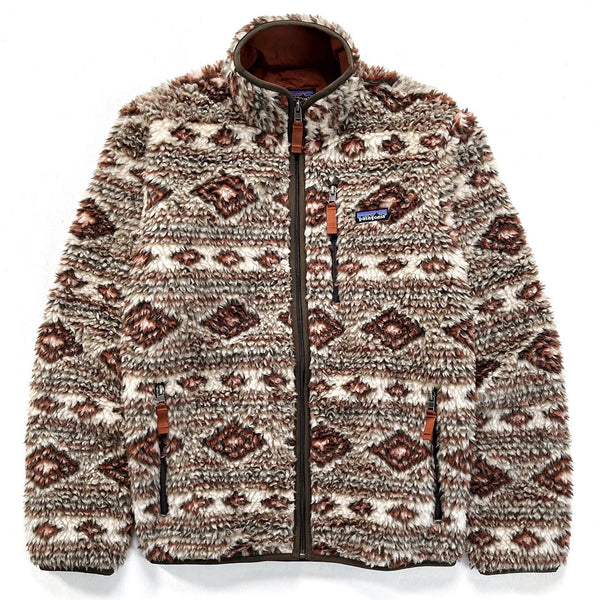 2012 Patagonia Classic Retro-X Deep Pile Fleece Cardigan, Choolie: Natural (S)