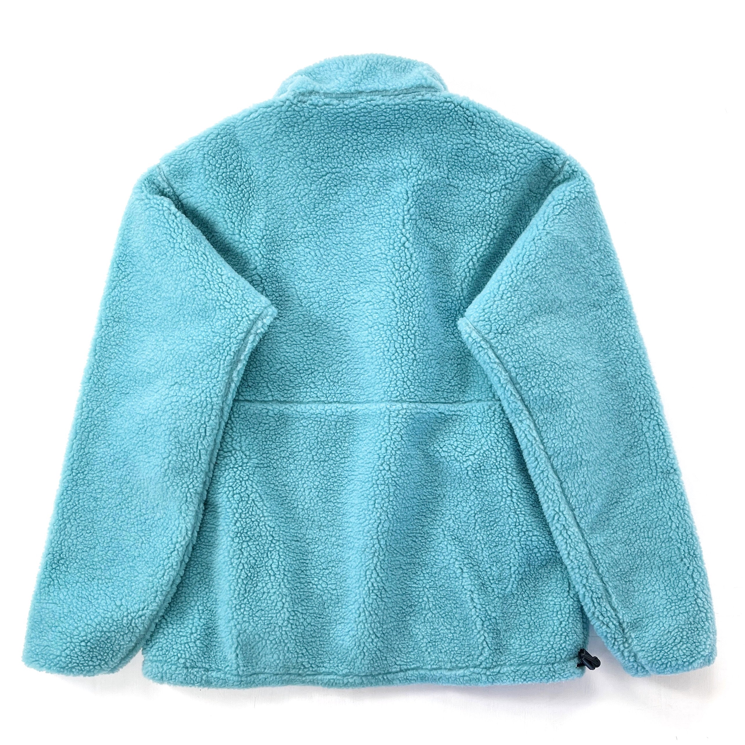 1992 Patagonia Reversible Pile Glissade Pullover, Sea Green (M)