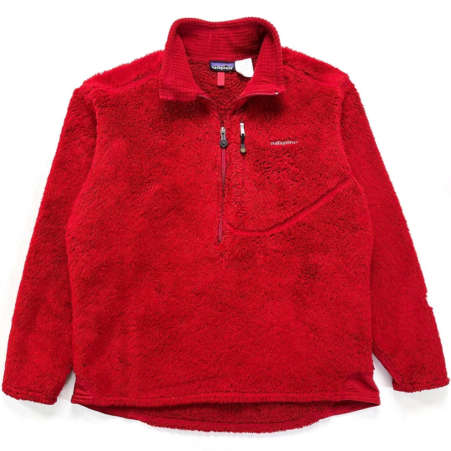 2004 Patagonia R2 High-Pile Body Rug Pullover, Rio Red Heather (XL)