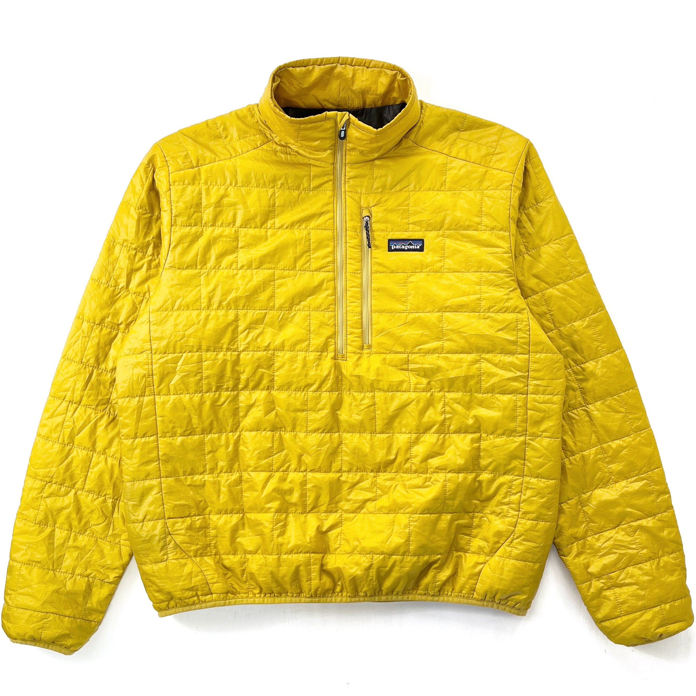 2009 Patagonia Mens Nano Puff Insulated Pullover, Gold (L/XL)