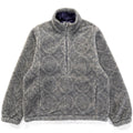 1997 Patagonia Womens Glissade Pullover, Kimono: Charcoal (M)