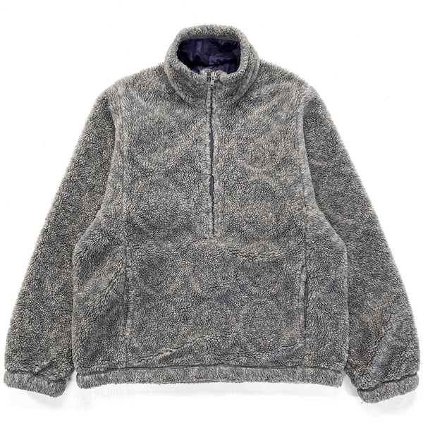 1997 Patagonia Womens Glissade Pullover, Kimono: Charcoal (M)