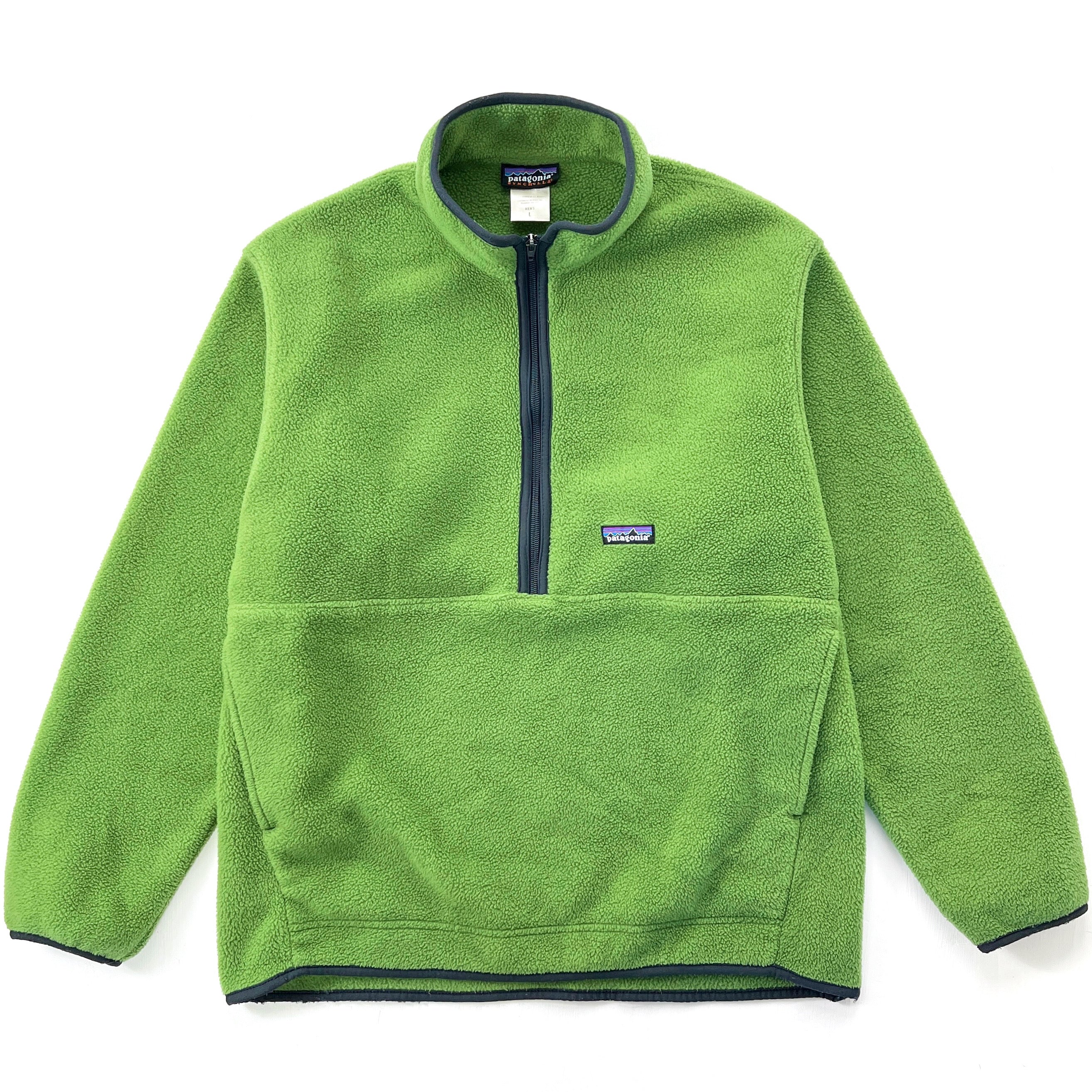 2006 Patagonia Synchilla Marsupial Fleece Pullover, Leaf Green (L)