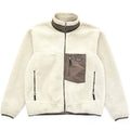 2008 Patagonia Classic Retro-X Fleece Jacket, Natural & Mushroom (L/XL)