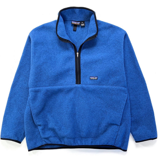 1999 Patagonia Synchilla Marsupial Fleece Pullover, Blue (XL)