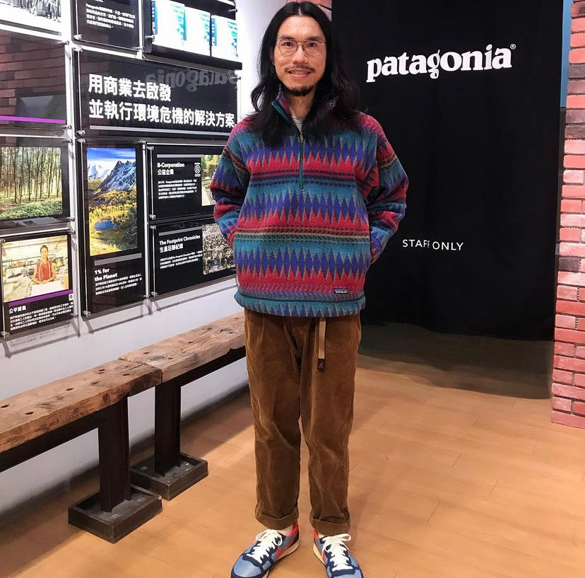 2001 Patagonia Mens Gore-Tex Primo Jacket, Green Spark & Khaki (XL