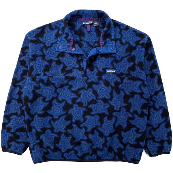 1995 Patagonia Printed Synchilla Snap-T, Zen Turtle: Night Sky (L)