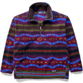 1994 Patagonia Printed Synchilla Sweater, Sacajawea: Blackberry (M)
