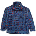 1993 Patagonia Printed Synchilla Sweater, Totem: Prussian Blue (S/M)