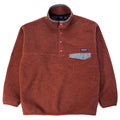1999 Patagonia Synchilla Snap-T, Rust Brown & Asphalt (L)