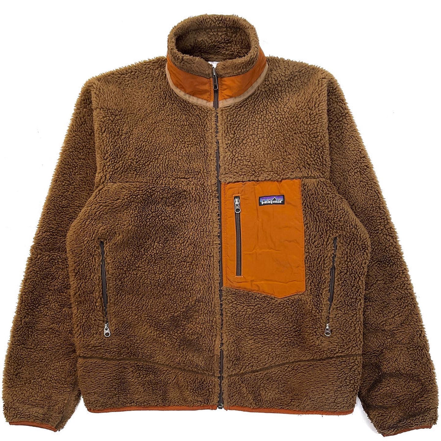 2009 Patagonia Mens Classic Retro-X Jacket, Henna Brown (M)