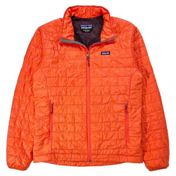 2011 Patagonia Mens Nano Puff Insulated Jacket, Orange (M)