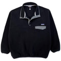 2015 Patagonia Mens Synchilla Snap-T Pullover, Black (L/XL)
