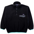 2013 Patagonia Synchilla Snap-T Fleece Pullover, Black (XL)