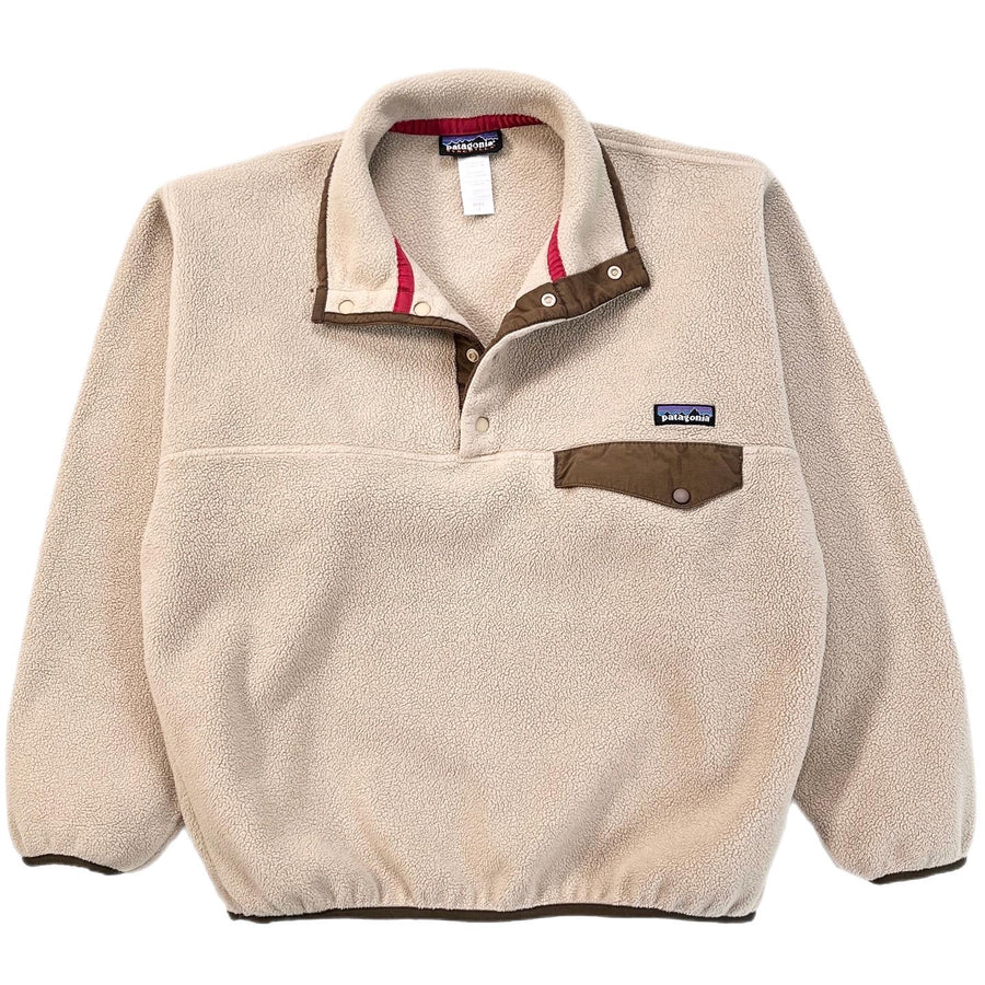 2011 Patagonia Synchilla Snap-T Fleece Pullover, Natural (M)