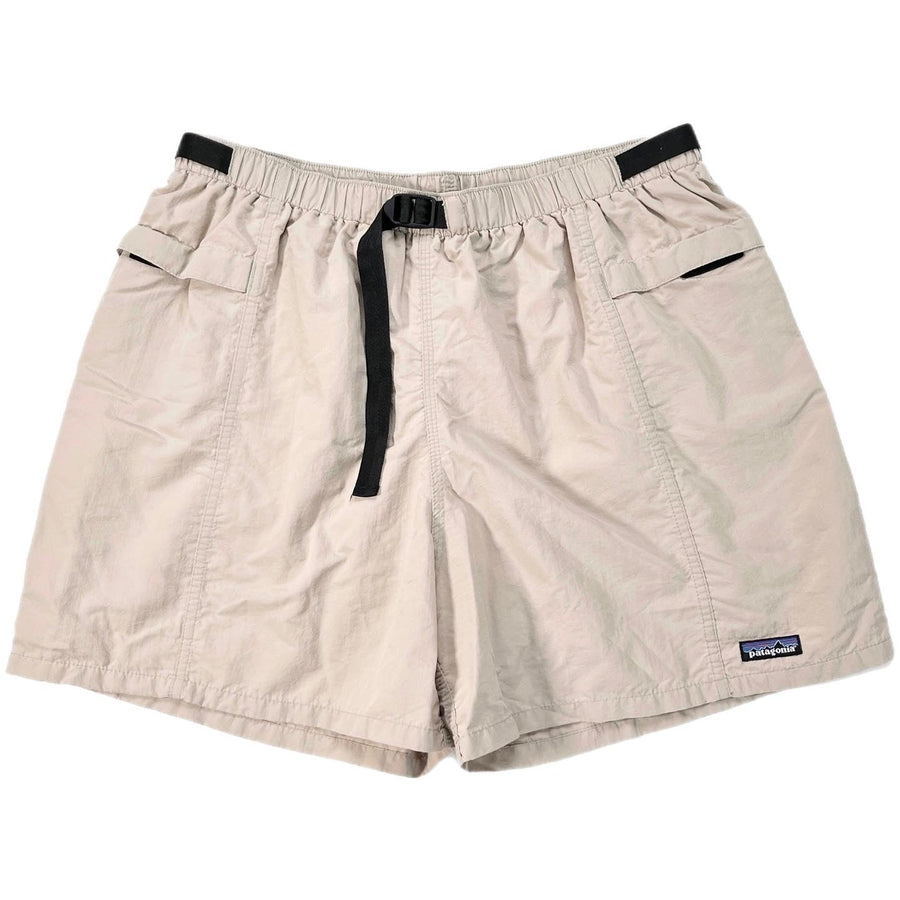 2000 Patagonia Mens 5” Belted Nylon River Shorts, Khaki (XL)