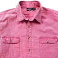 1988 Patagonia Mens Cotton Canvas Shirt, Weathered Pink (L)