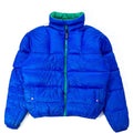 1989 Patagonia Hi-Loft Ripstop Goose Down Jacket, Electric Blue (S)
