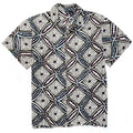 1995 Patagonia Mens Surya Batik Shirt, Big Tapa: Dark Olive (L/XL)