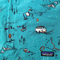 2018 Patagonia Mens 5” Printed Baggies Shorts, Fun Hogs (M)