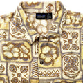 1990s Patagonia Mens Cotton A/C Print Shirt, Shark Fin Print (XL/XXL)