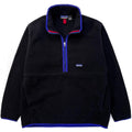 1999 Patagonia Synchilla Marsupial Pullover, Black & Cobalt (L)