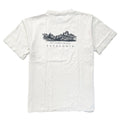 1990s Patagonia Organic Cotton T-Shirt, Fitz Roy Skyline Print (M)