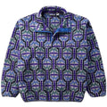 1993 Patagonia Printed Synchilla Snap-T, Tehuelche: Charcoal (M)