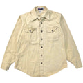 1970s Patagonia ‘Big Label’ Original Cotton Canvas Shirt, Tan (S/M)