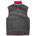 2015 Patagonia Mens Classic Retro-X Vest, Forge Grey & Red (M)