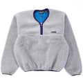 1993 Patagonia Retro Pile Fleece Paddling Pullover, Heather Grey (L)