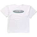 1990s Patagonia Organic Cotton T-Shirt, Oval Logo (XL) *Flaws*
