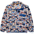 2019 Patagonia Printed Synchilla Snap-T, Protected Peaks (L)